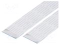 FFC tape; Cores: 20; Tape ph: 1mm; L: 228mm; 1A; 60V; FFC10-TIN GCT 10-20-A-0228-C