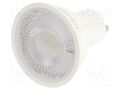 LED lamp; neutral white; GU10; 230VAC; 345lm; 4W; 38°; 4000K TOSHIBA LED LIGHTING 4711112384884