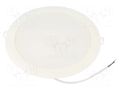 Lamp: LED downlight; 230VAC; 24W; neutral white; 110°; 4000K; IP20 TOSHIBA LED LIGHTING 4711112387885