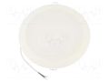Lamp: LED downlight; 230VAC; 24W; cool white; 110°; 6500K; IP20 TOSHIBA LED LIGHTING 4711112387892