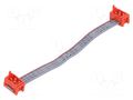 Ribbon cable with connectors; Tape ph: 1.27mm; PIN: 4; Len: 0.075m TE Connectivity 2205060-1