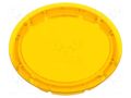 Actuator lens; RONTRON-R-JUWEL; yellow SCHLEGEL K22RRGB