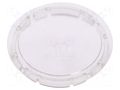 Actuator lens; RONTRON-R-JUWEL; transparent SCHLEGEL K22RRKL