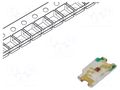 LED; orange; SMD; 3528; 180÷350mcd; 2÷2.5VDC; 3.5x2.8mm; 120°; 20mA KINGBRIGHT ELECTRONIC KA-3528SEC