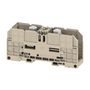 Stud terminal, Threaded stud connection, 70 mm², 1000 V, 192 A, Number of connections: 2, M 8, TS 35, dark beige Weidmuller 1028400000
