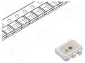 Programmable LED; RGB; SMD; 3725; 4.5÷5.5VDC; 3.7x2.7x1.3mm; 12mA Inolux IN-PI3727TBTPRPGPB