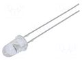 LED; green; 5mm; 60000mcd; 8°; Front: convex; 5.5÷20VDC; -30÷85°C OPTOSUPPLY OSG5DA5201A-CR14
