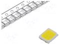 Power LED; white warm; 2800-3100K; 105÷115lm; 120°; 100mA; SMD HONGLI ZHIHUI HL-AS2835-3CPCT-WW