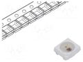 Programmable LED; RGB; SMD; 2427,PLCC4; 4.5÷5.5VDC; 2.7x2.4x1.1mm Inolux IN-PI22TAT5R5G5B