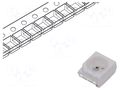 LED; green; SMD; PLCC2; 11.2÷40mcd; 1.9÷2.4VDC; 3.2x2.8x1.9mm; 120° BROADCOM (AVAGO) HSME-A100-L01J1