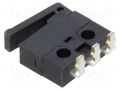 Microswitch SNAP ACTION; 0.5A/30VDC; with lever; SPDT; ON-(ON) DIPTRONICS MS4-5L11RSGQ