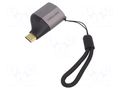 Adapter; DisplayPort 1.2; DisplayPort socket,USB C plug VENTION TCCH0