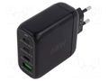 Power supply: switching; mains,plug-in; 3.3÷11VDC,; 68W; 86.7% Goobay ZSI-64819