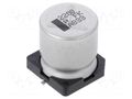 Capacitor: electrolytic; low ESR; SMD; 2200uF; 10VDC; Ø12.5x13.5mm PANASONIC EEVFK1A222Q