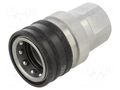Quick connection coupling; 250bar; Seal: NBR; Int.thread: G 1/2" CEJN 10-525-1205