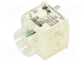 Contact block; -30÷70°C; IP00; Contacts: NO; DC load @R: 2A/24VDC SCHLEGEL BZI-AU