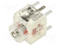 Contact block; -30÷70°C; Illumin: yes; IP00; Contacts: NC x2; 3mm SCHLEGEL BZLOO