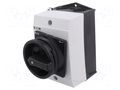 Switch: main cam switch; Stabl.pos: 2; 20A; OFF-ON; in housing EATON ELECTRIC T0-1-102/I1/SVB-SW