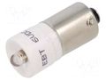 LED lamp; white; BA9S,T10; 6VDC; plastic; -20÷60°C CML INNOVATIVE TECHNOLOGIES 1860015W3