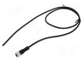 Connector: M12; plug; female; PIN: 5; straight; 4A; 60V; IP68,IP69K AMPHENOL LTW M12A-05BFFM-SL8D01