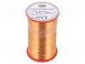 Coil wire; double coated enamelled; 0.15mm; 0.5kg; -65÷180°C INDEL DN2E0.15-0.50