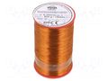 Coil wire; double coated enamelled; 0.2mm; 0.5kg; -65÷180°C INDEL DN2E0.20-0.50
