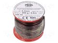 Coil wire; single coated enamelled; 2.2mm; 0.2kg; -65÷200°C INDEL DNE2.20-0.20
