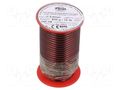 Coil wire; single coated enamelled; 2.6mm; 0.5kg; -65÷200°C INDEL DNE2.60-0.50