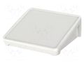 Enclosure: desktop; BoPad; X: 226mm; Y: 220mm; Z: 83.7mm; ABS; IP65 BOPLA BOP2222P-9016-SET