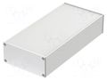 Enclosure: with panel; Filotec; X: 105mm; Y: 220mm; Z: 48mm; natural BOPLA F1048-220-SET