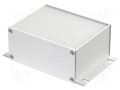 Enclosure: with panel; with fixing lugs; Filotec; X: 105mm; Y: 80mm BOPLA F1048-80WL-SET