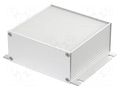 Enclosure: with panel; with fixing lugs; Filotec; X: 105mm; Z: 48mm BOPLA F1048-100WL-SET