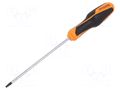 Screwdriver: standard; hex key,spherical; HEX 3mm; BETAGRIP BETA BE1266BP/3