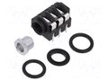 connector 1/4'' M JACK STEREO SWITCHED NEUTRIK NTR-NMJ6HCD2