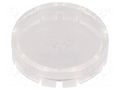 Actuator lens; RONTRON-R-JUWEL; transparent; Ø19.7mm SCHLEGEL T22HRRKL