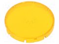 Actuator lens; RONTRON-R-JUWEL; transparent,yellow; Ø19.7mm SCHLEGEL T22RRGB
