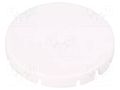Actuator lens; RONTRON-R-JUWEL; white; Ø19.7mm SCHLEGEL T22RRGWS
