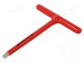 Wrench; hex key,insulated; HEX 10mm; Kind of handle: T; L: 200mm BETA BE951MQ/10