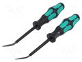 Kit: screwdrivers; slot; for spring clip; 2.5x0.4mm,3.5x0.6mm WERA WERA.05008100001