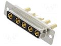 Connector: Special D-Sub; PIN: 5; plug; female; for cable; MHCD MH CONNECTORS MHCDS5W5S2