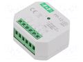 Relay: installation; in mounting box; 100÷265VAC; NO; IP20; 16A F&F PP-1Z-LED-230V
