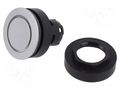 Switch: push-button; 22mm; silver; depending on the holder; IP65 SCHLEGEL RRJTLR