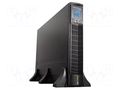 Power supply: UPS; 2.7kW; 3kVA; 207÷247V; RACK; 440x86.5x710mm GREEN CELL GC-UPS15