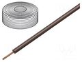 Wire; H07Z-K; stranded; Cu; 6mm2; LSZH; brown; 450V,750V; 100m HELUKABEL H07Z-K-1X6BR