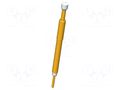 Test needle; 5.2mm; 5A; plastic; gold-plated; Ø: 3mm; flat; SKS-415 INGUN SKS-415-0086
