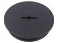 Stopper; M63; 1.5; IP68; polyamide; black; SKINDICHT®; with seal LAPP BLK-GL-M63+O-R9005