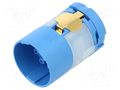 Connector: M23; contact insert; PIN: 8(4+4); male; crimped HARTING 09156083001