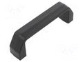 Holder; technopolymer PA; black; H: 37mm; L: 120mm; W: 23mm; F2: 1.8kN ELESA+GANTER M.543/120-B-M5-C9