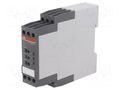 Timer; 0,05s÷300h; SPDT x2; 380÷400VAC; for DIN rail mounting ABB 1SVR730021R2300