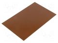Laminate; FR4,epoxy resin; 0.8mm; L: 160mm; W: 100mm BUNGARD FR4100X160X08/3500